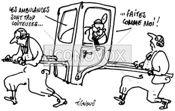 dessin de Tignous, réf. 0005-0867