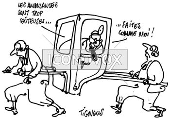 dessin de Tignous, réf. 0005-0870