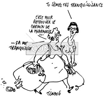 dessin de Tignous, réf. 0005-0887