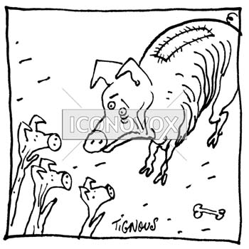 dessin de Tignous, réf. 0005-0909