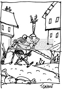 dessin de Tignous, réf. 0005-0915