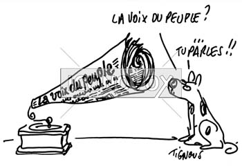 dessin de Tignous, réf. 0005-0926