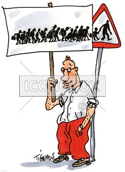 dessin de Tignous, réf. 0005-0941
