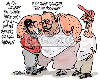 dessin de Tignous, réf. 0005-0964