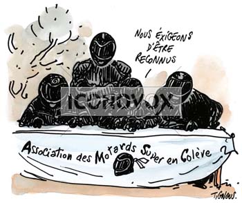 dessin de Tignous, réf. 0005-0966