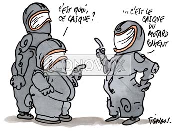 dessin de Tignous, réf. 0005-0967