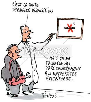 dessin de Tignous, réf. 0005-1072