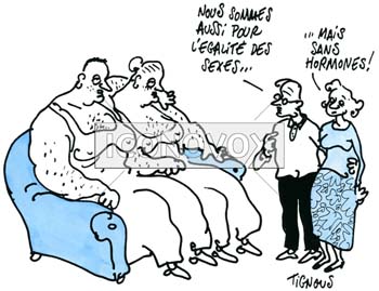 dessin de Tignous, réf. 0005-1086