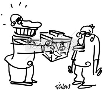 dessin de Tignous, réf. 0005-1131