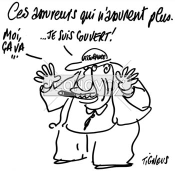 dessin de Tignous, réf. 0005-1150