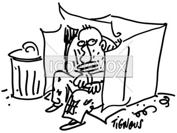 dessin de Tignous, réf. 0005-1153