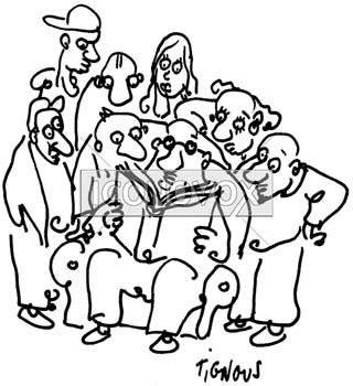 dessin de Tignous, réf. 0005-1170