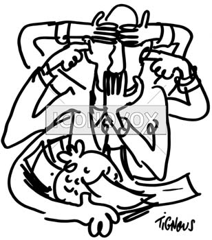 dessin de Tignous, réf. 0005-1201