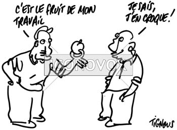 dessin de Tignous, réf. 0005-1218