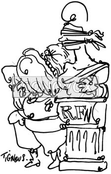 dessin de Tignous, réf. 0005-1268