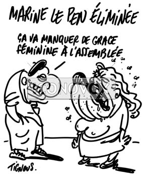 dessin de Tignous, réf. 0005-1277