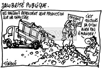 dessin de Tignous, réf. 0005-1310