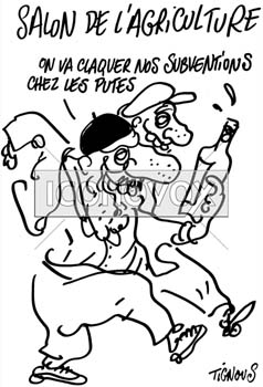dessin de Tignous, réf. 0005-1317