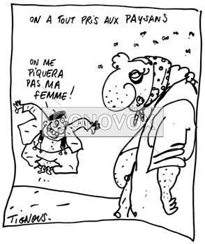 dessin de Tignous, réf. 0005-1321