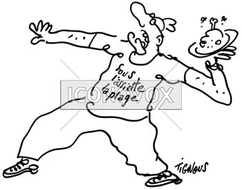 dessin de Tignous, réf. 0005-1351