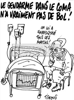 dessin de Tignous, réf. 0005-1355