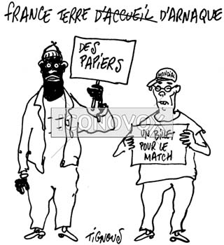 dessin de Tignous, réf. 0005-1379