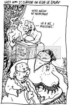 dessin de Tignous, réf. 0005-1399