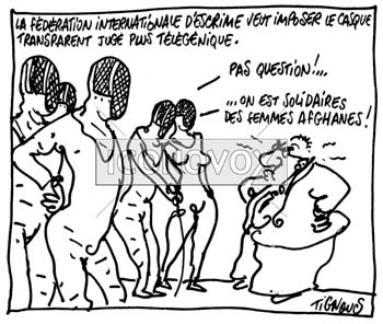 dessin de Tignous, réf. 0005-1453
