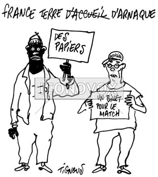 dessin de Tignous, réf. 0005-1468