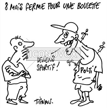 dessin de Tignous, réf. 0005-1510