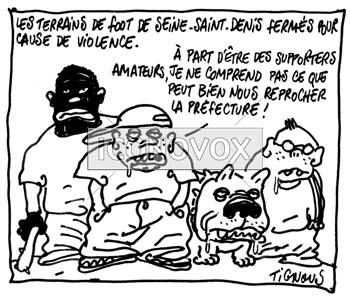 dessin de Tignous, réf. 0005-1539