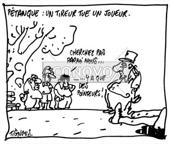 dessin de Tignous, réf. 0005-1573