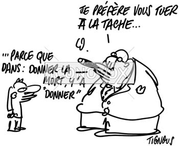 dessin de Tignous, réf. 0005-1636