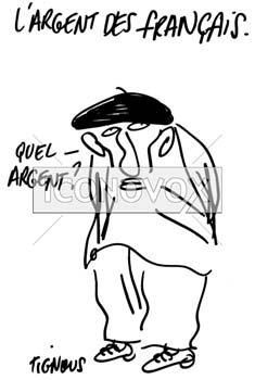 dessin de Tignous, réf. 0005-1652