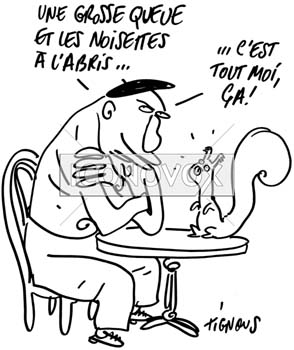 dessin de Tignous, réf. 0005-1654