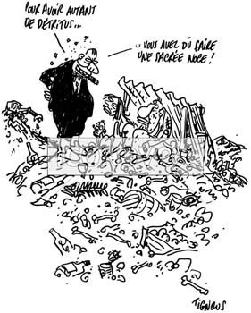 dessin de Tignous, réf. 0005-1707