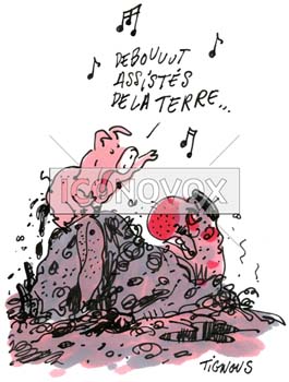dessin de Tignous, réf. 0005-1823