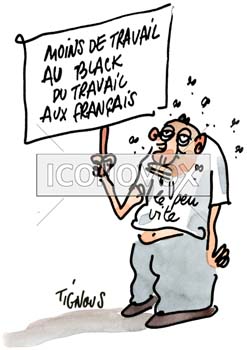 dessin de Tignous, réf. 0005-1828