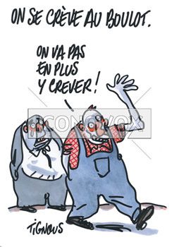 dessin de Tignous, réf. 0005-1923