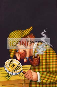 dessin de Tweedt, réf. 0007-0030