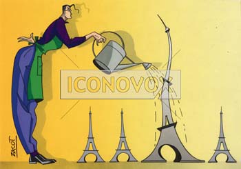 dessin de Zacot, réf. 0040-0247