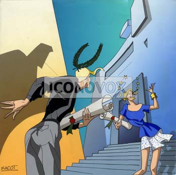 dessin de Zacot, réf. 0040-0249