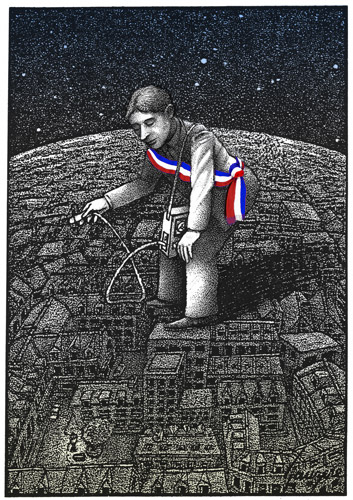 Illustration le maire à l'écoute de sa ville